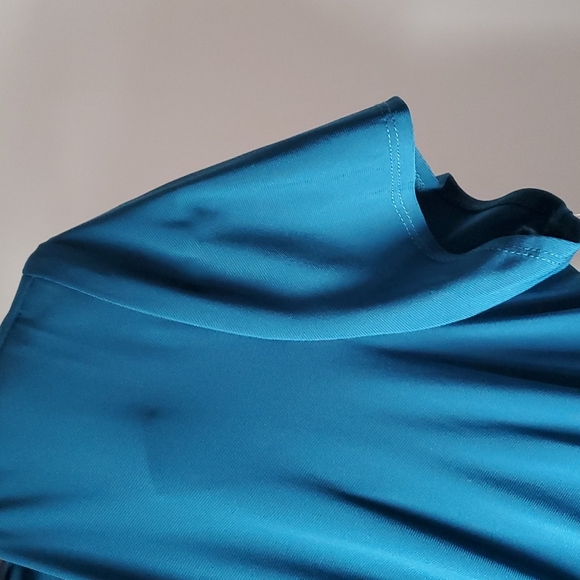 Green Laura plus faux wrap dress in size 14 NWT - Picture 4 of 7